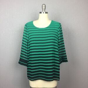 BNWT! •XXI• Striped Blouse